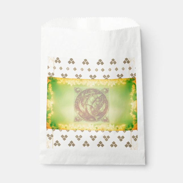 Pisces Favor Bags Geschenktütchen (Vorderseite)