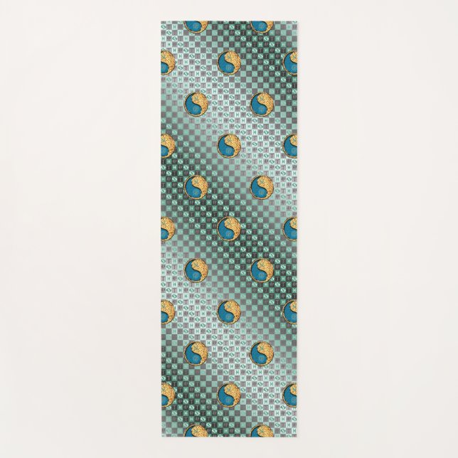 Pisces & Fire Rabbit Yogamatte (Vorderseite)