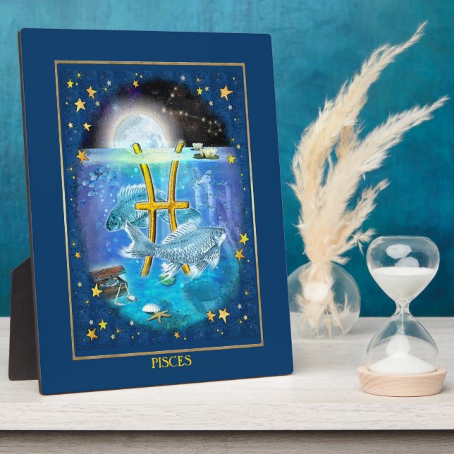 Pisces Fotoplatte (Seite)