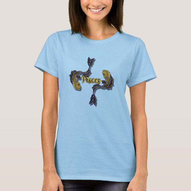 Pisces Gray Shirt (Vorderseite)