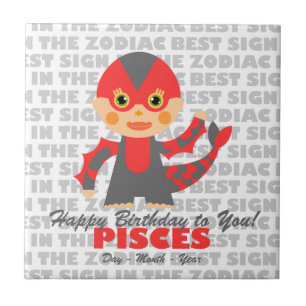 Pisces Happy Birthday Fliese