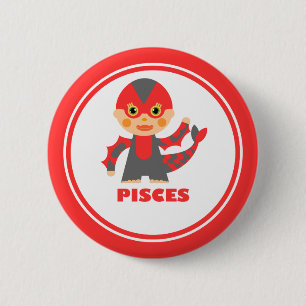 Pisces ist mein Zodiac-Zeichen Button