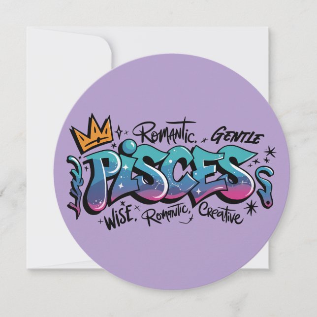 Pisces Karte (Vorderseite)