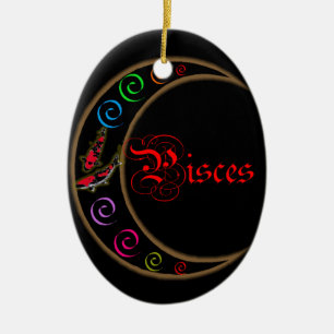 Pisces Keramik Ornament