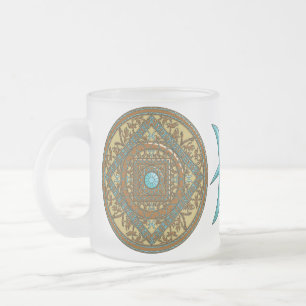 Pisces Mandala Tasse