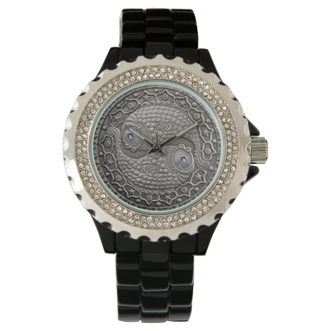 Pisces Medallion Armbanduhr (Vorderseite)