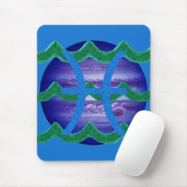 Pisces Mousepad (Mit Mouse)
