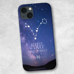 Pisces Personalisierte Sternbilder Case-Mate iPhone Hülle
