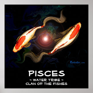 Pisces-Plakat Poster