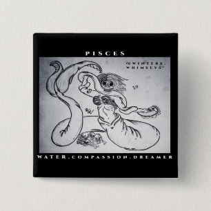 Pisces Print Button