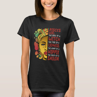 Pisces Queen  For Women Astrology Zodiac Pisces Gi T-Shirt