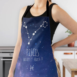 Pisces Schürze der Personalisierten Sternbilder