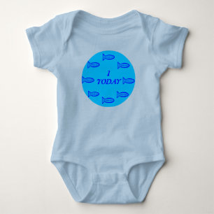 Pisces Star Sign Fish Baby Bekleidung Strampler