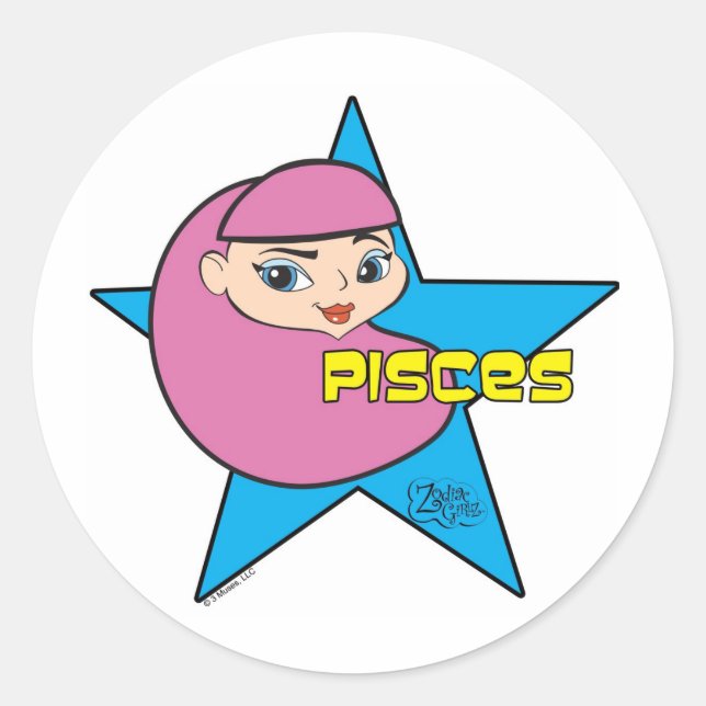 Pisces Stickers (Vorderseite)