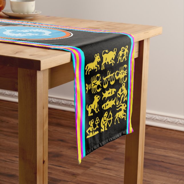 Pisces Table Runner Kurzer Tischläufer (Beispiel)