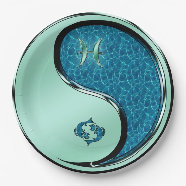 Pisces the Fish Pappteller (Vorderseite)