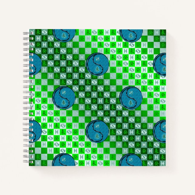Pisces & Water Goat Notizbuch (Vorderseite)
