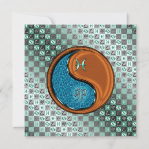 Pisces & Wood-Kaninchen Karte