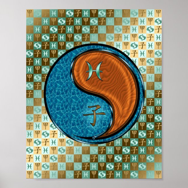 Pisces & Wood Rat Poster (Vorne)