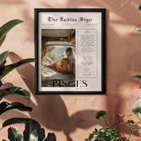 Pisces | Zodiac Astrology Foto Newspapier