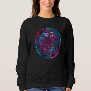 Pisces Zodiac Sign Astrologie Sweatshirt