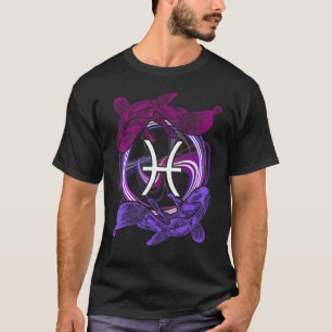 Pisces Zodiac Sign Astrologie T-Shirt