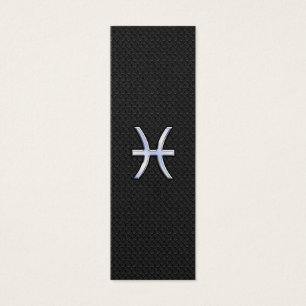 Pisces Zodiac Sign auf Black Snake Skin Decke