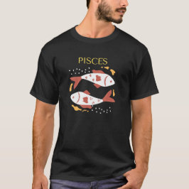 Pisces Zodiac Sign & Quote Modernes elegantes Gesc T-Shirt
