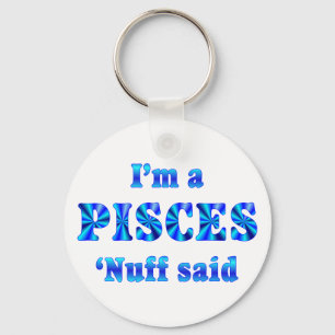 Pisces Zodiac Sign Schlüsselanhänger