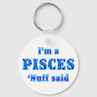 Pisces Zodiac Sign Schlüsselanhänger