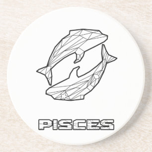 Pisces Zodiac Sign Untersetzer