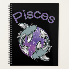 Pisces Zodiac Signature Calendar Planner Planer
