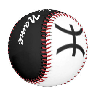 Pisces Zodiac Symbol Standard von Kenneth Yoncich Baseball