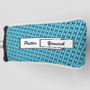 Pisces Zodiac Symbol Standard von Kenneth Yoncich Golf Headcover