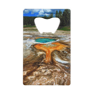 Piscine de courant ascendant de Yellowstone