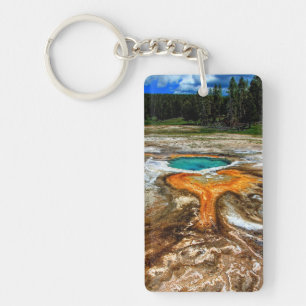 Piscine de courant ascendant de Yellowstone