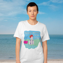 Piscine extérieure T-shirt baigneurs marins