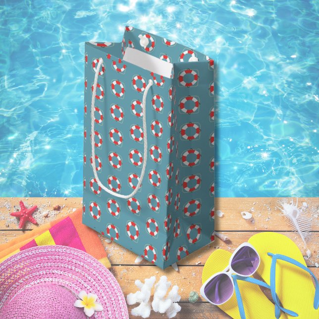 Piscine fêtes Anniversaire sacs cadeaux (pool party gift bag for summer birthday)