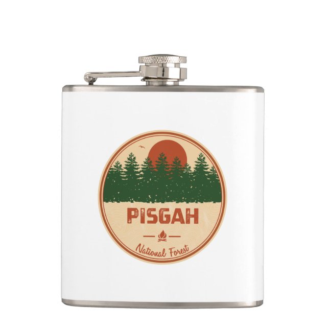 Pisgah National Forest Flachmann (Vorderseite)