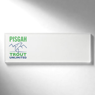 Pisgah TU Nametag Namenschild