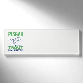 Pisgah TU Nametag Namenschild