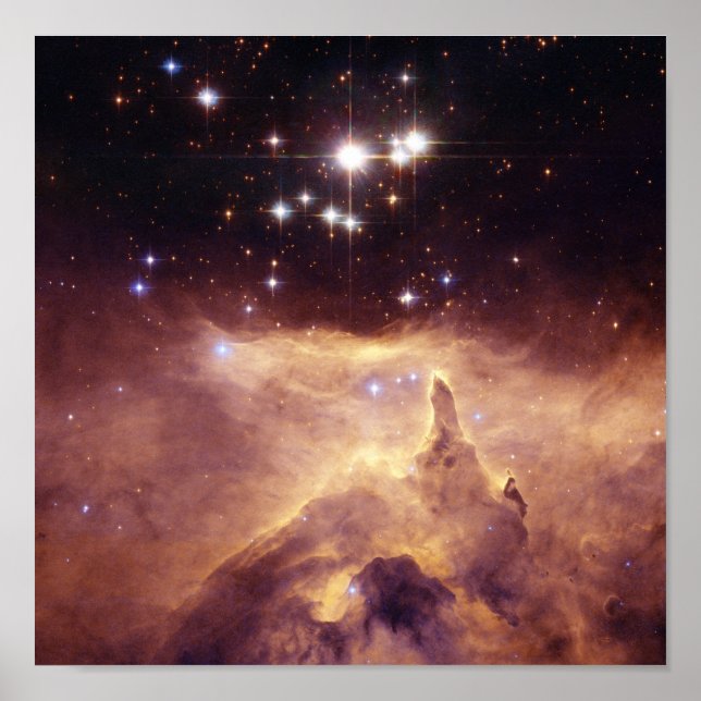 Pismis 24 und NGC 6357 Poster (Vorne)