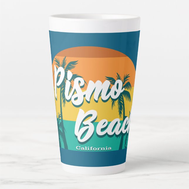 Pismo Beach California Milchtasse (Vorderseite)