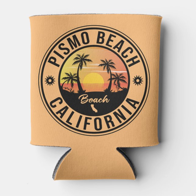 Pismo Beach California Sunset Vacation Souvenirs Dosenkühler (Vorderseite)