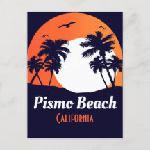 Pismo Beach California Sunset Vacation Souvenirs P