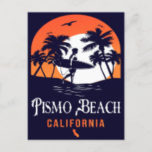 Pismo Beach California Sunset Vacation Souvenirs