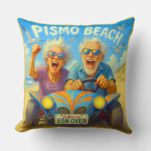 PISMO BEACH - Freude bei Vollgas. Kissen