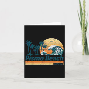 Pismo Beach Group Matching Familienurlaub Sommer Karte