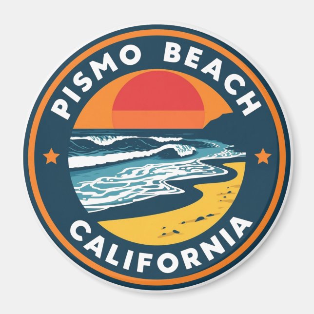 Pismo Beach, Kalifornien Magnet (Vorne)