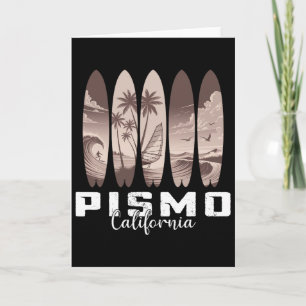 Pismo Beach Kalifornien Surfboard Männer Frauen Su Karte